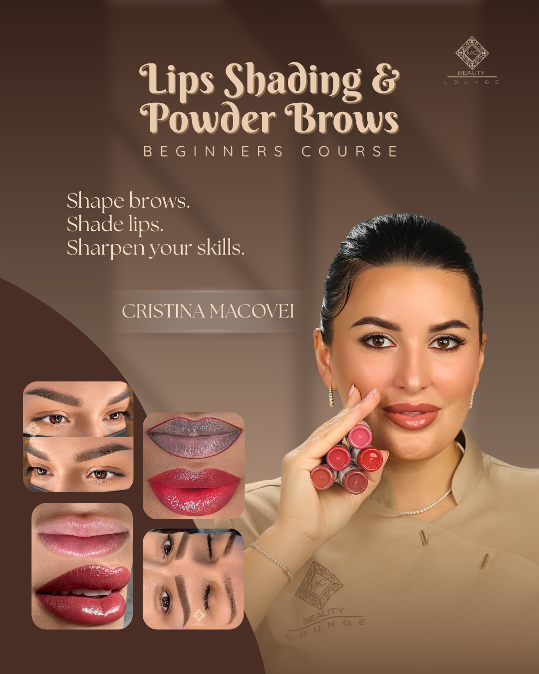Lips Shading & Powder Brows