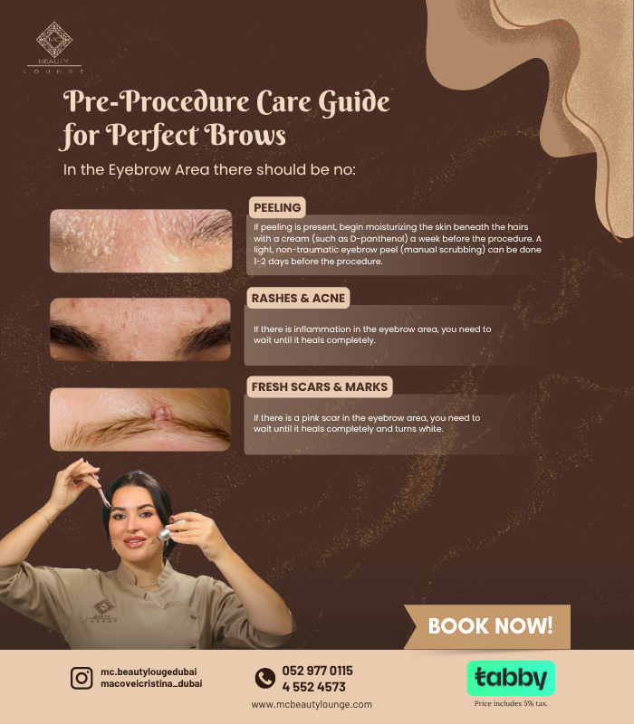 Pre-Procedure Care Guide for Perfect Brows